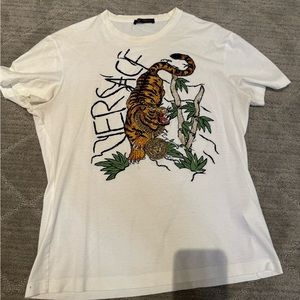 Versace shortsleeved tiger T-shirt